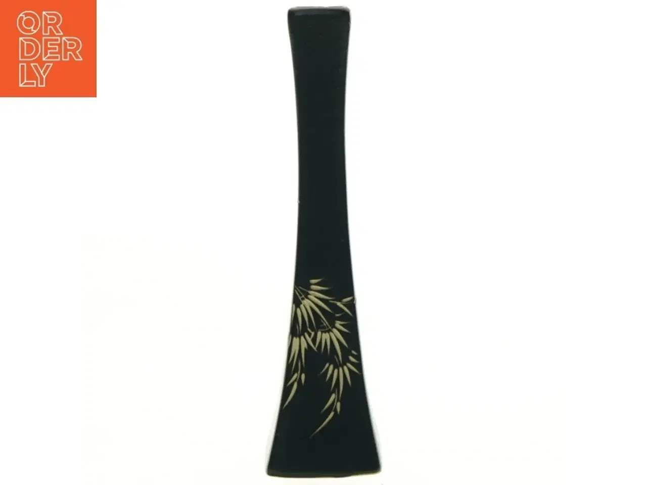 Billede 1 - Keramisk vase (str. 21,5 x 5,5 cm)