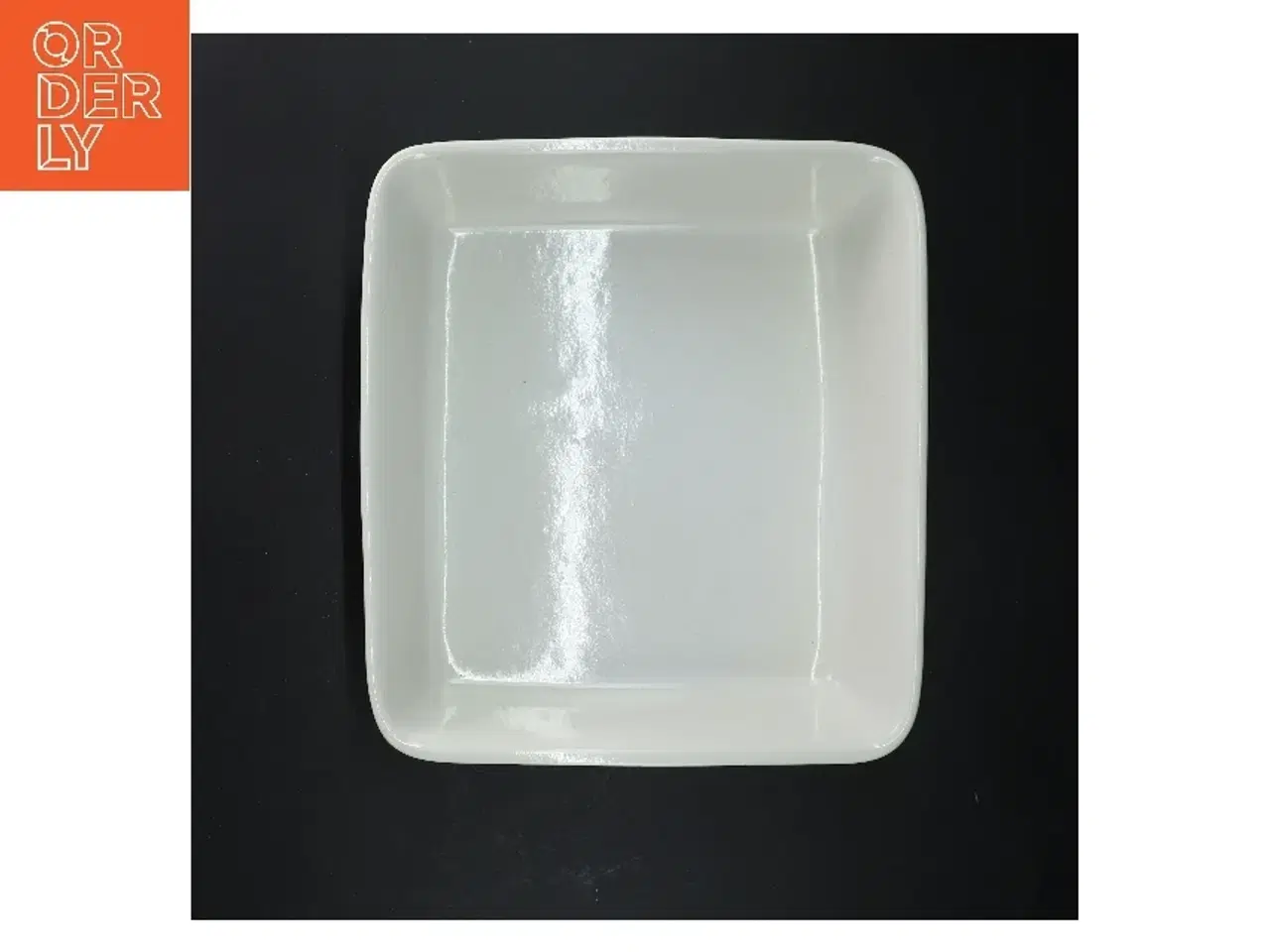Billede 3 - Rektangulært hvidt bl.a lasagne fad (str. 24x25 cm)