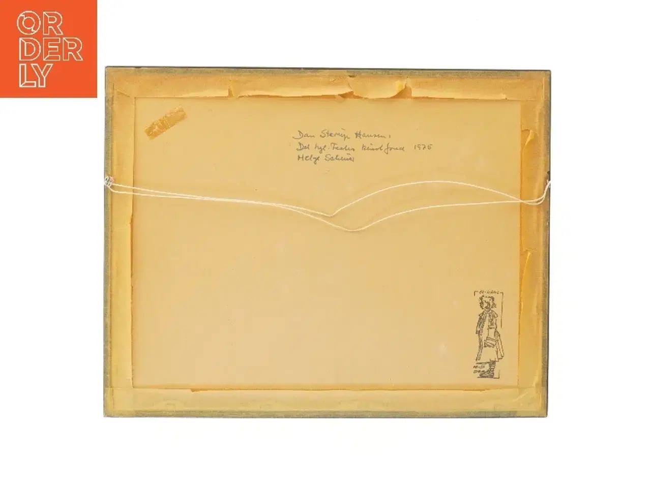 Billede 2 - Grafisk tryk af Dan Sterup Hansen (str. 39,5x31 cm)