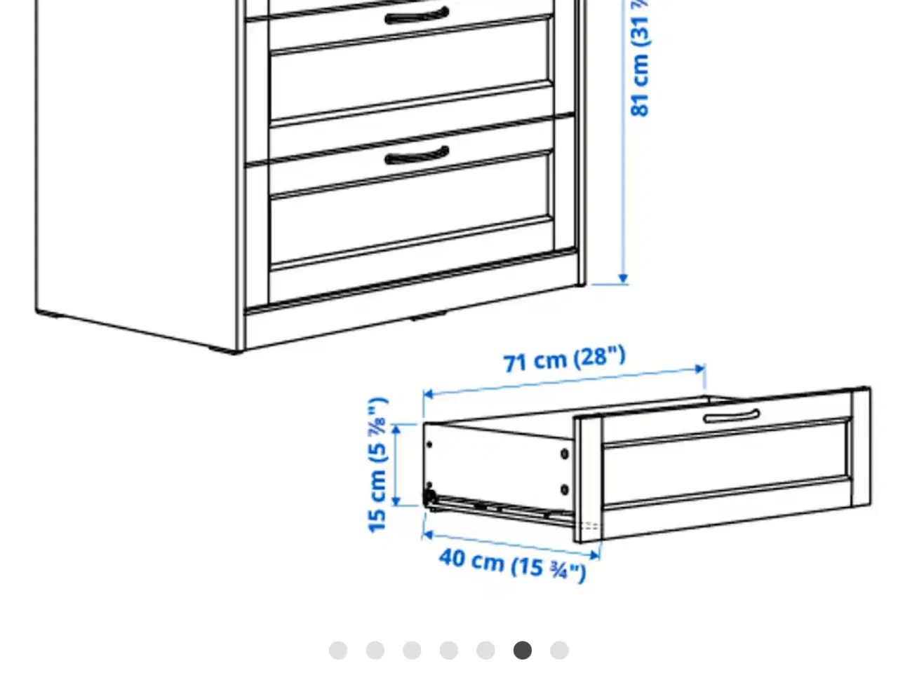 Billede 6 - Kommode ikea 