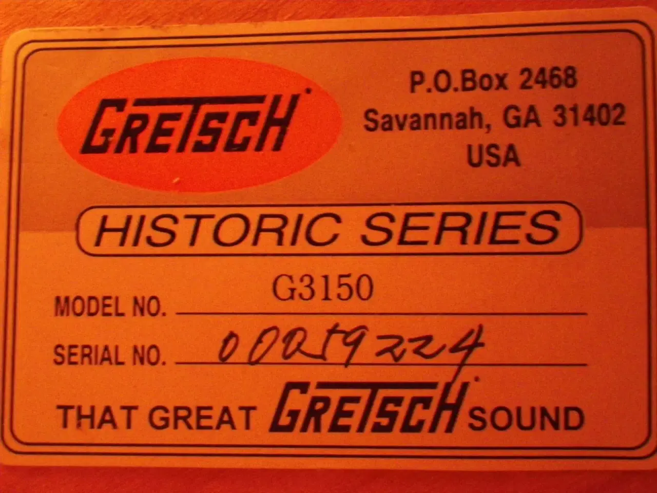 Billede 2 - Gretsch G3150 Historic