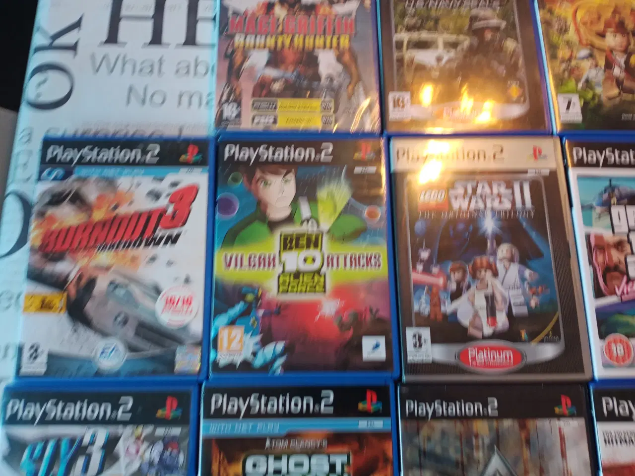 Billede 6 - 27 playstation ps2 spil + joystik