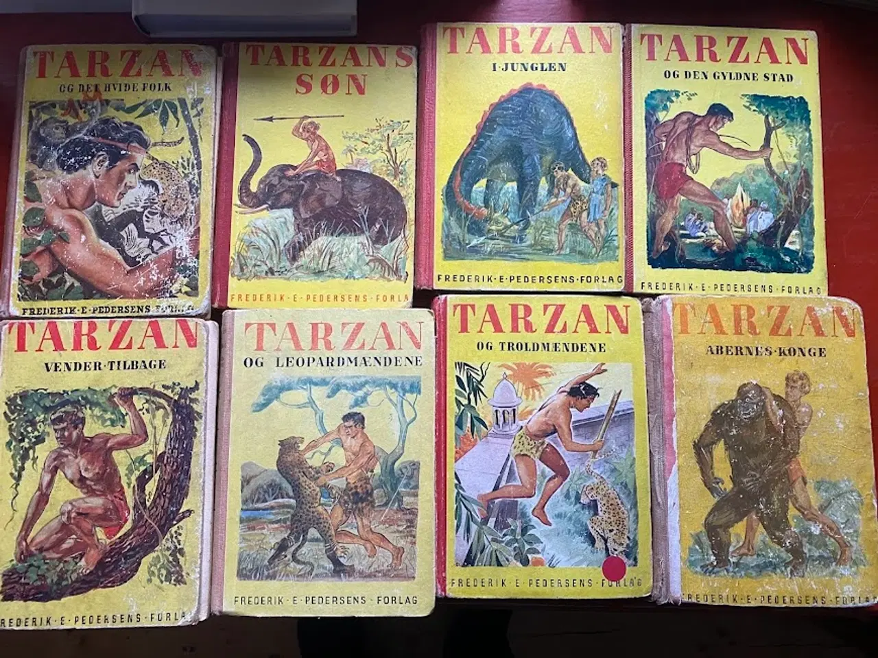 Billede 1 - Tarzan bøger Edgar Rice Burroughs 