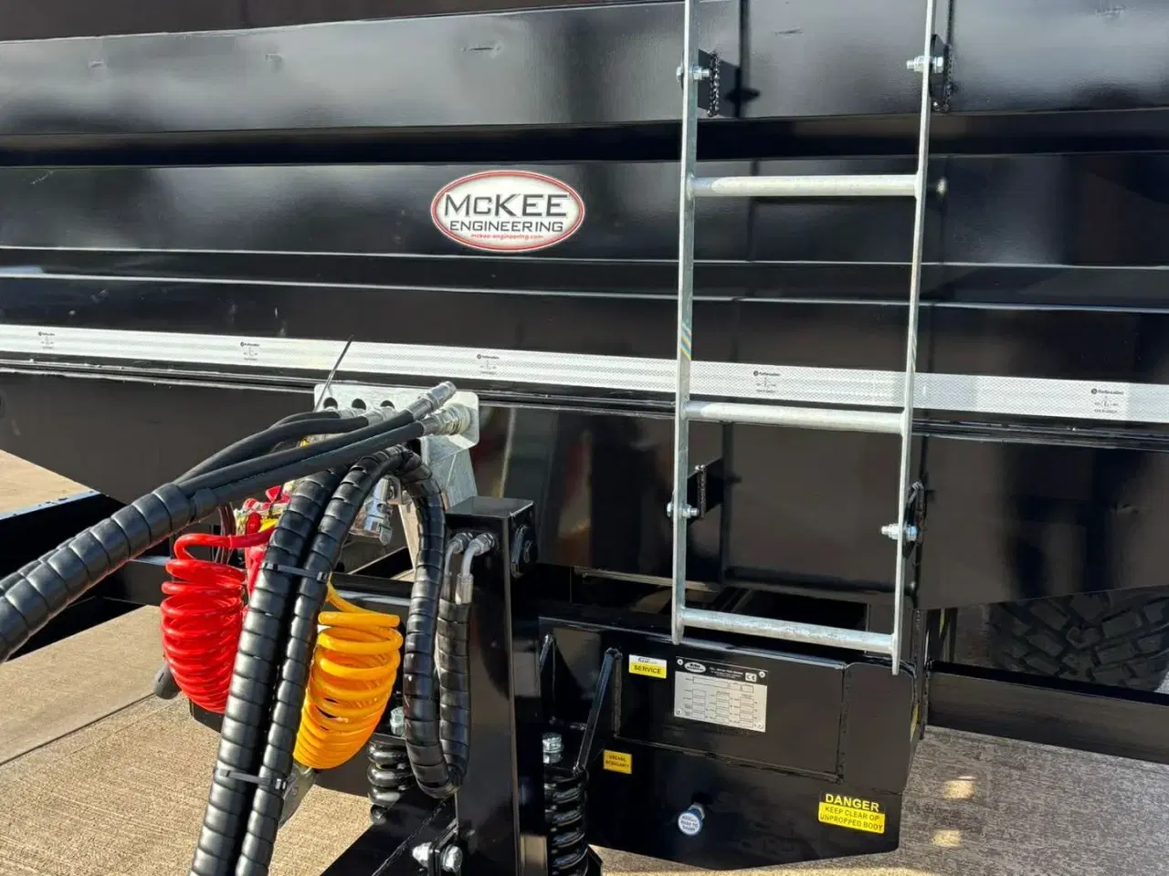Billede 13 - McKee 16T entrepenørvogn med nedfoldbare sider