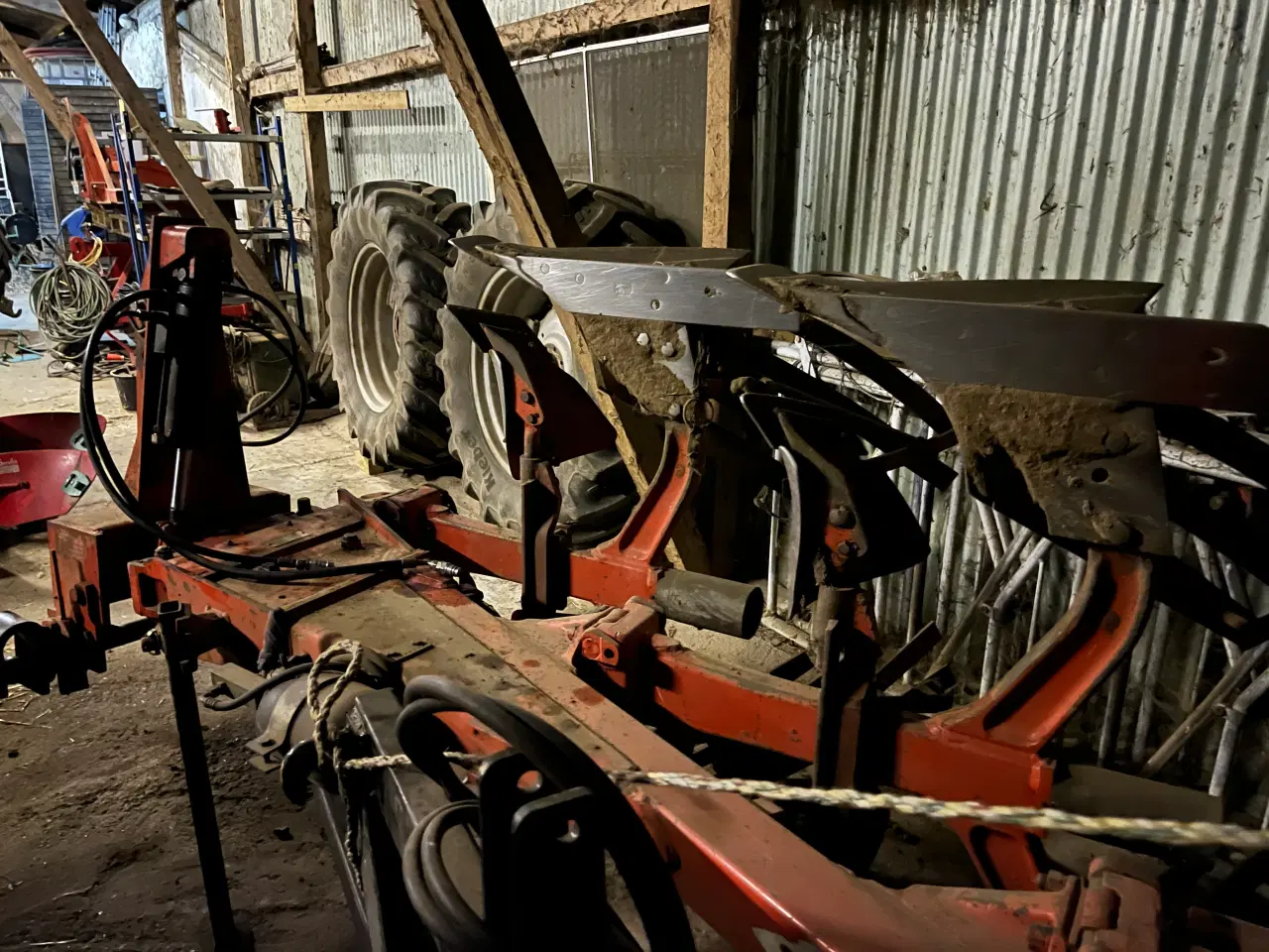 Billede 1 - Kuhn/Huard Riste vendeplov 4 furet