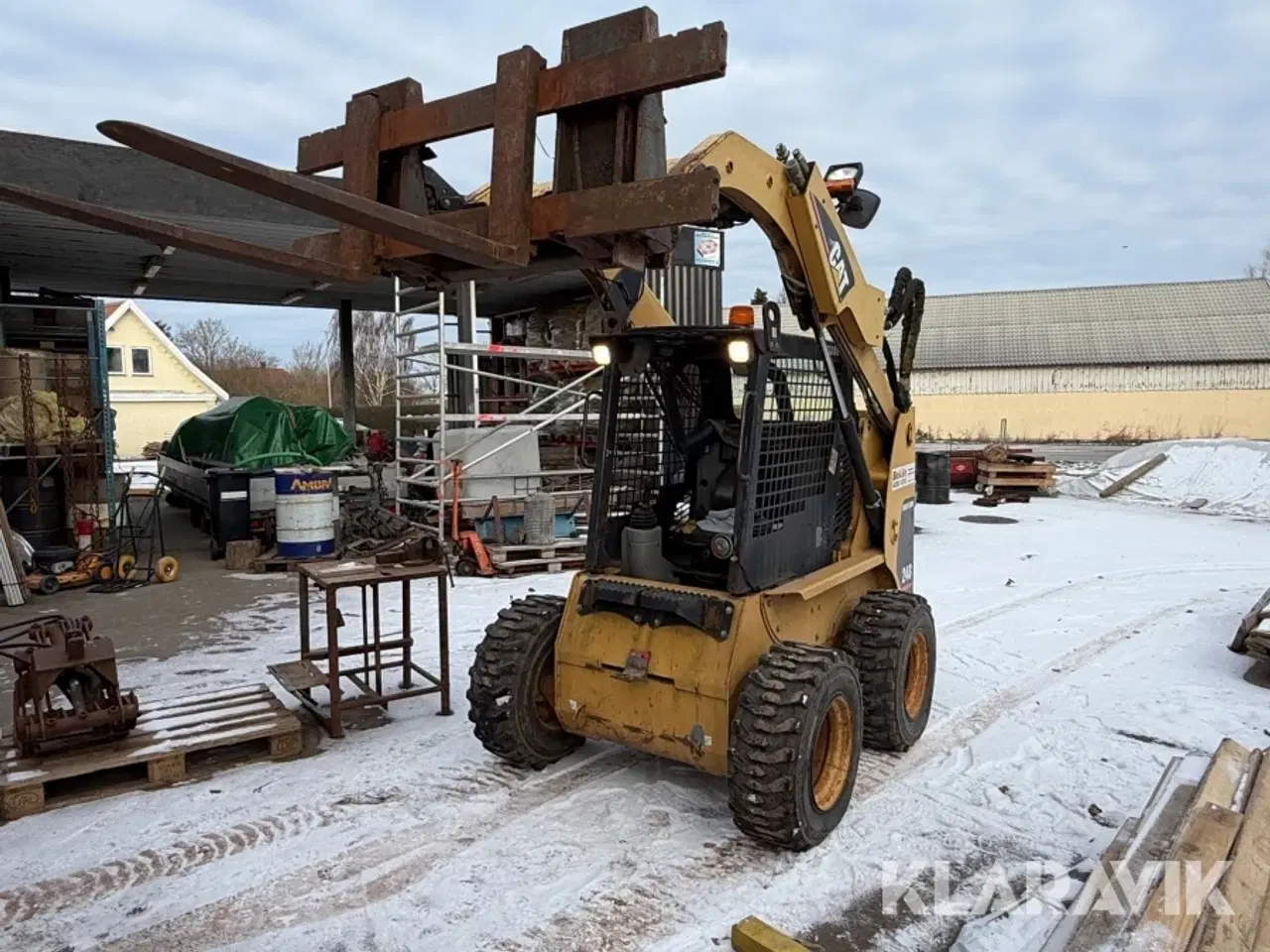 Billede 1 - Minilæssser Caterpillar 248