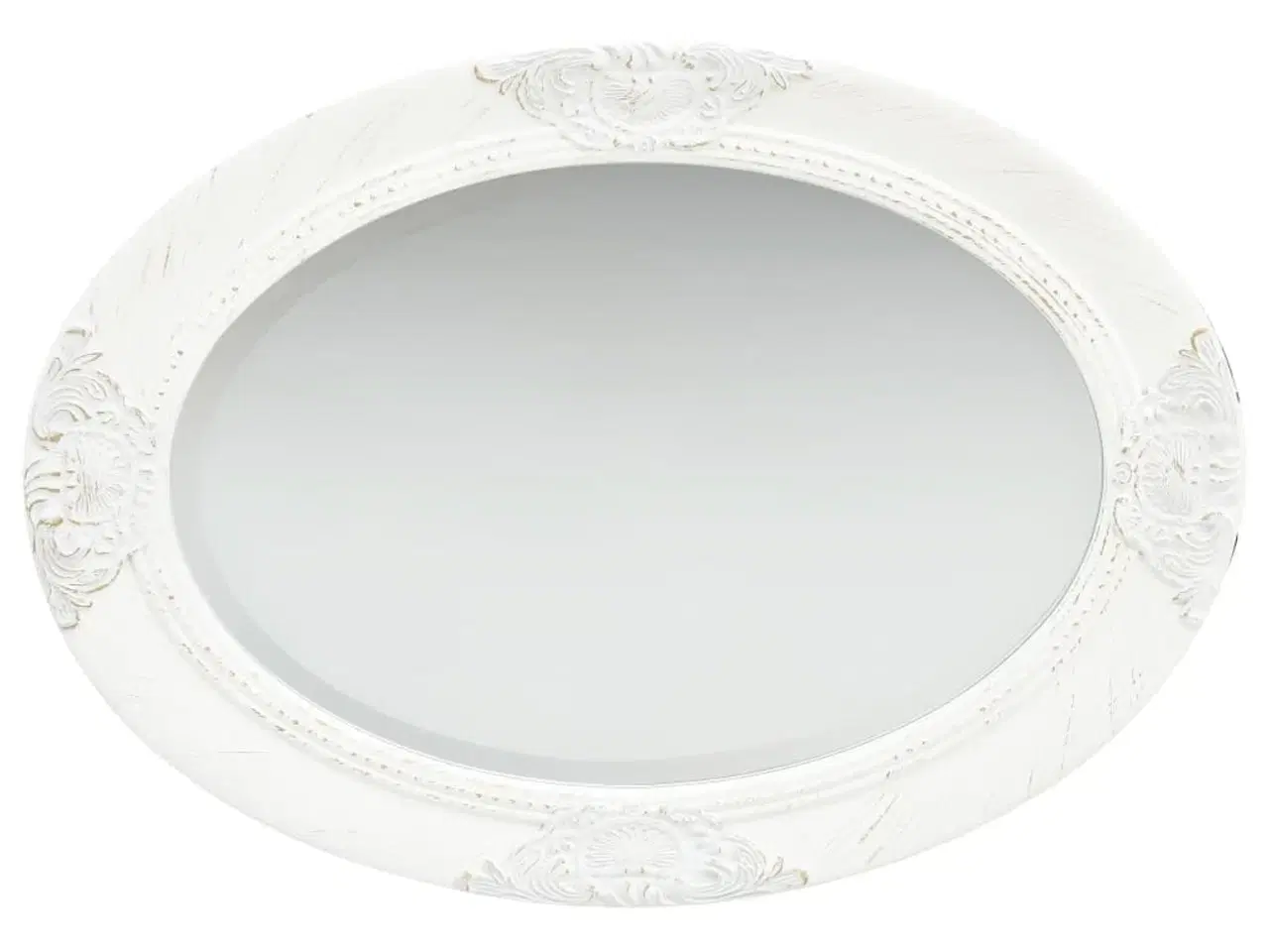 Billede 3 - Vægspejl 50x70 cm barokstil hvid
