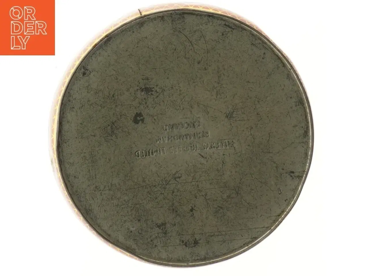 Billede 3 - Vintage dekorativ blikdåse (str. Ø 17,5 cm)