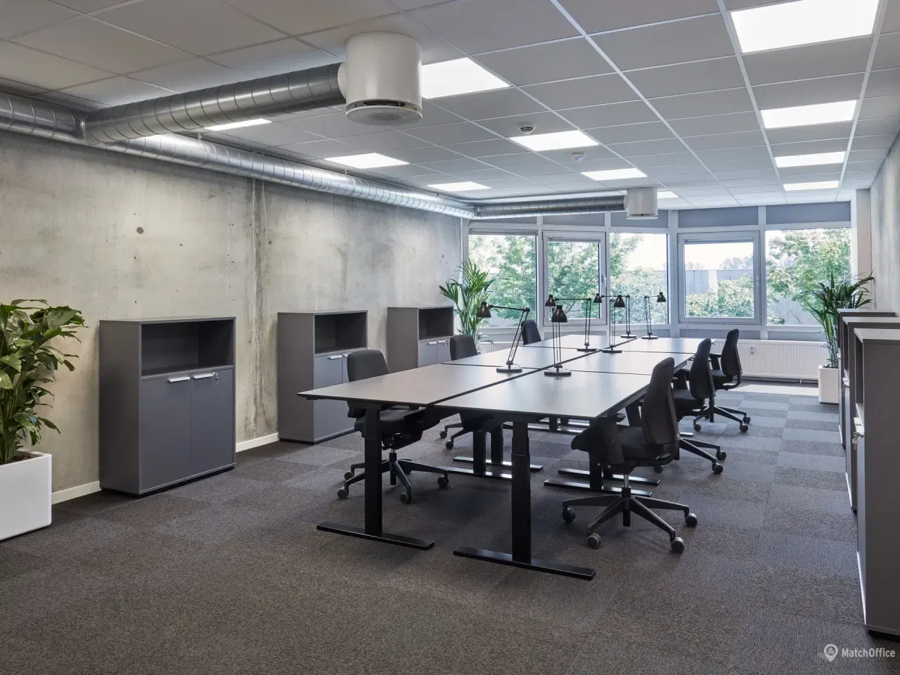 Billede 4 - Flotte kontorpladser med et udvalg af fællesfaciliteter