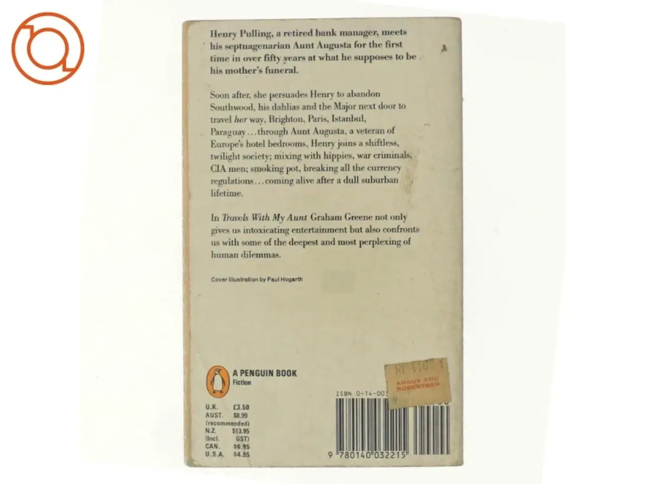 Billede 3 - Travels with my aunt af Graham Greene (Bog)