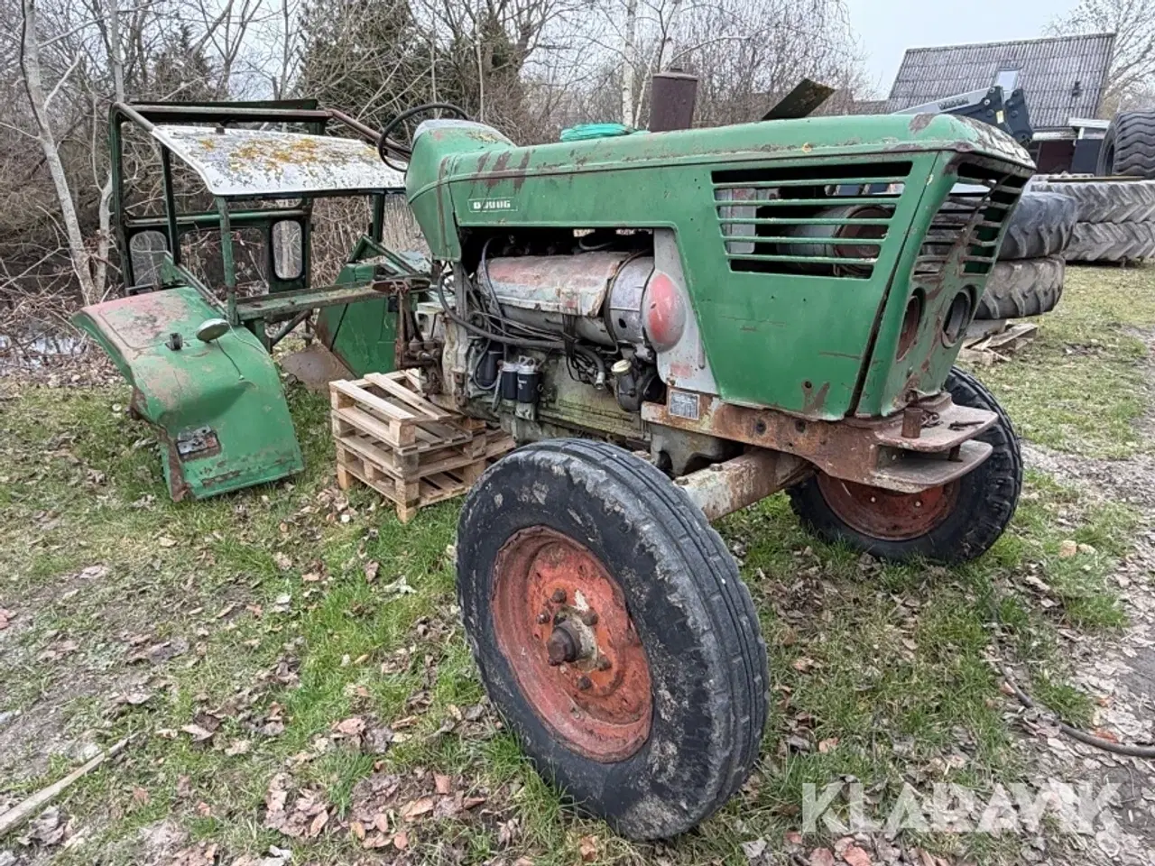 Billede 2 - Veterantraktor Deutz D9006