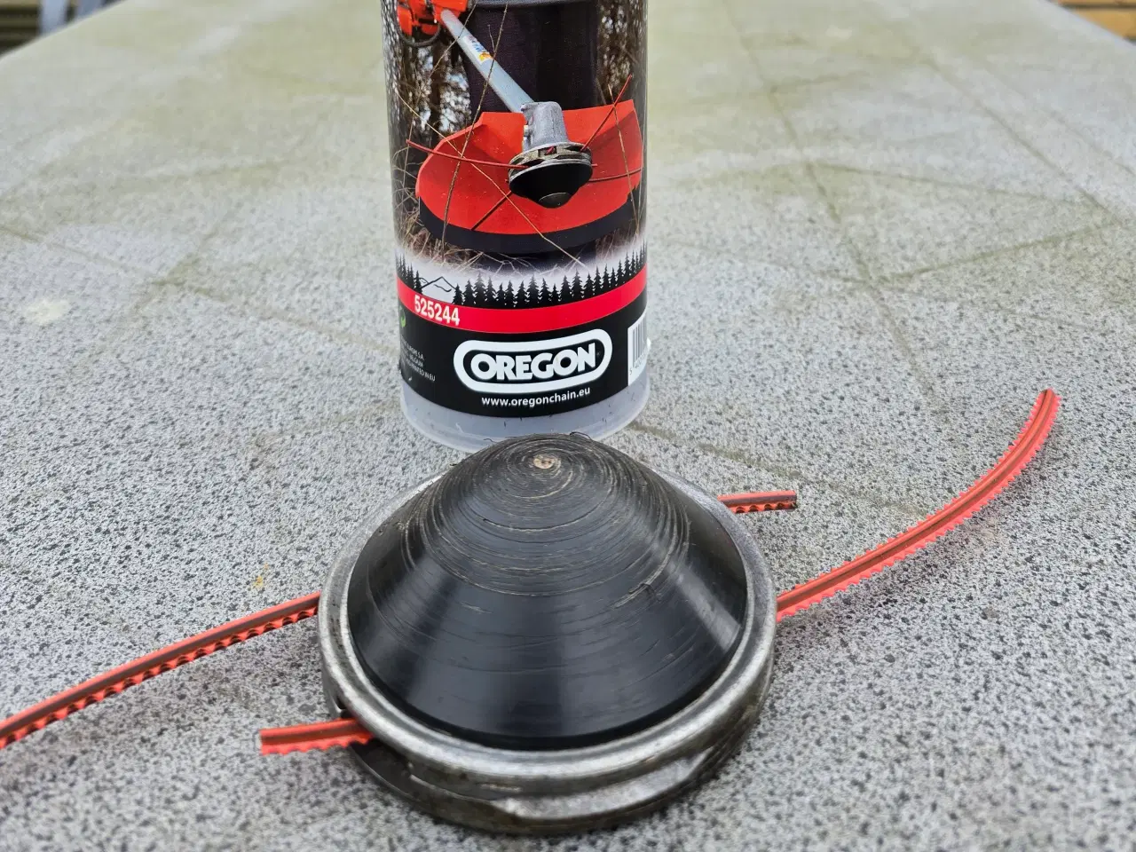 Billede 1 - Trimmerhoved +Oregon Techni-blade