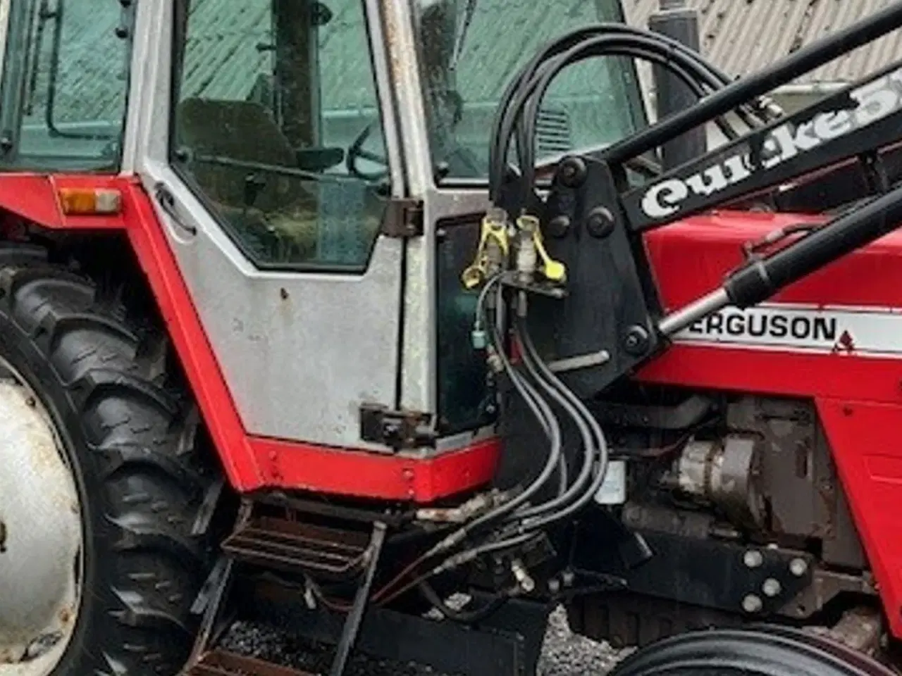 Billede 2 - Massey Ferguson 675 med frontlæsser (moms fri)