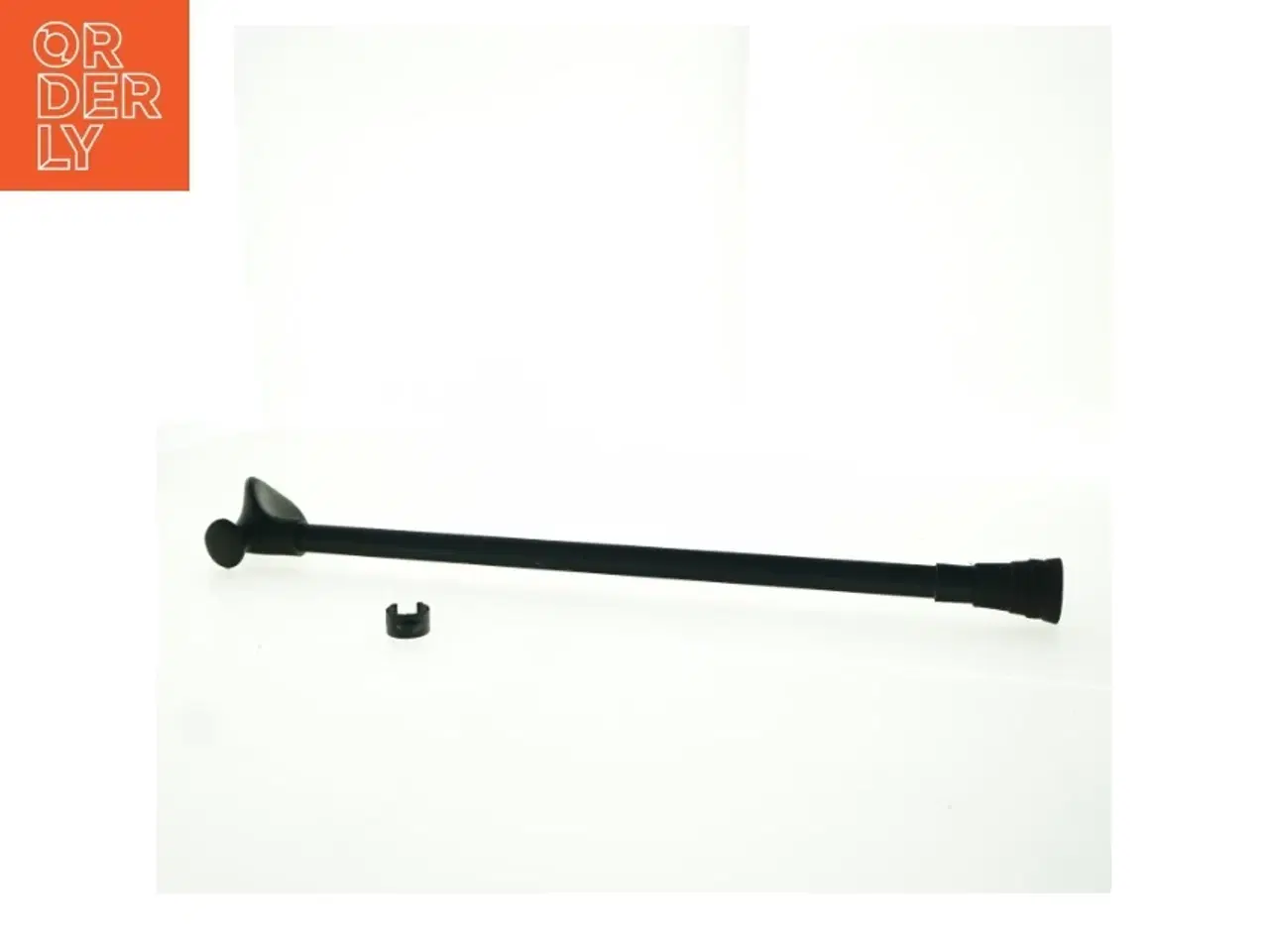 Billede 4 - Sort solid justerbar stok (str. 71 til 94 cm)