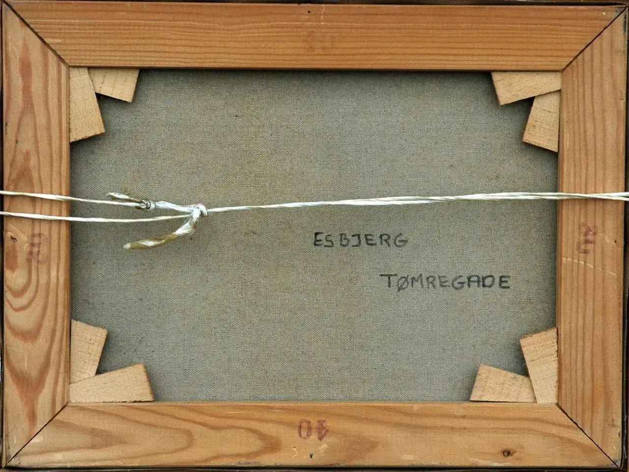 Billede 4 - Maleri af Erik Østerberg (1924-1995)