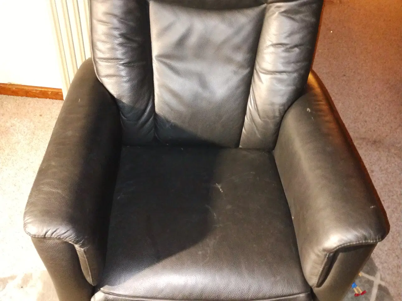 Billede 3 - El læder stol 