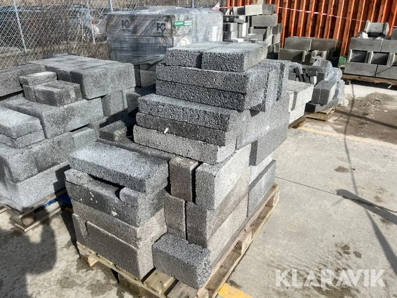 Billede 2 - Blandet fundering/byggesten 9 paller