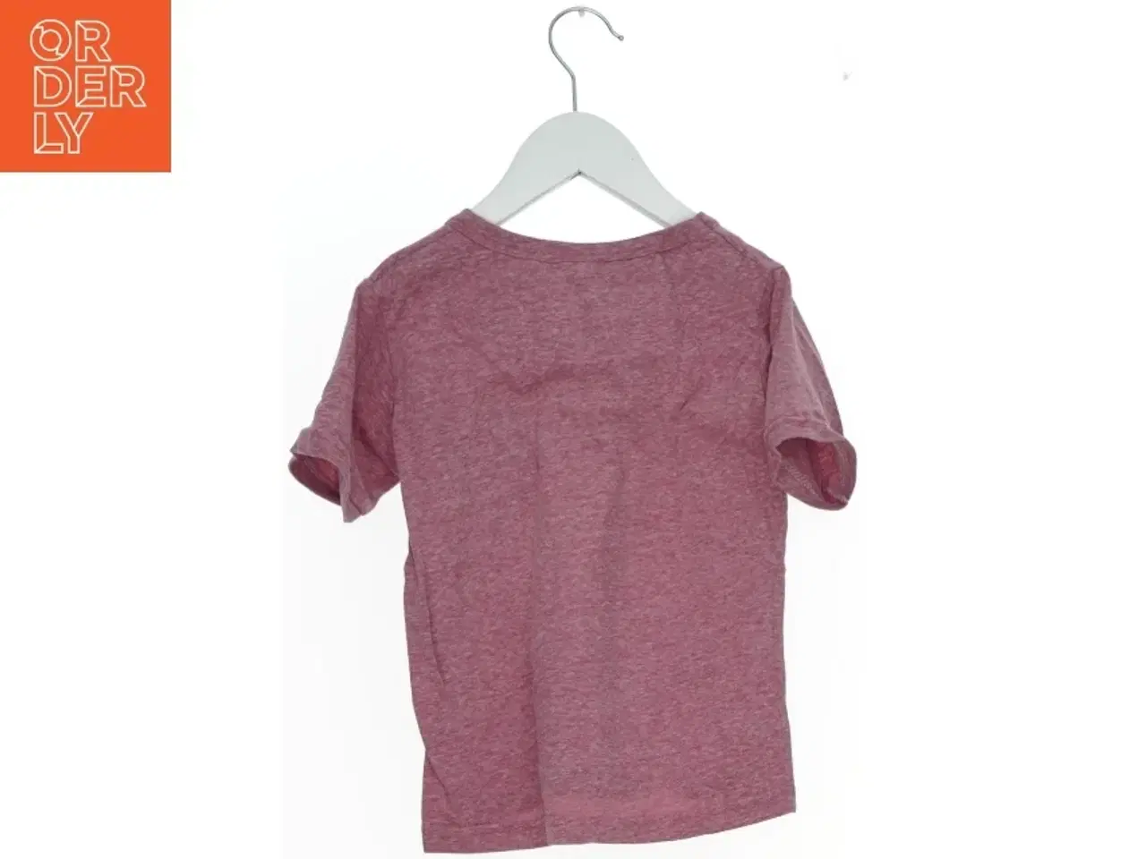 Billede 2 - T-shirt med mønstret brystlomme (str. M)