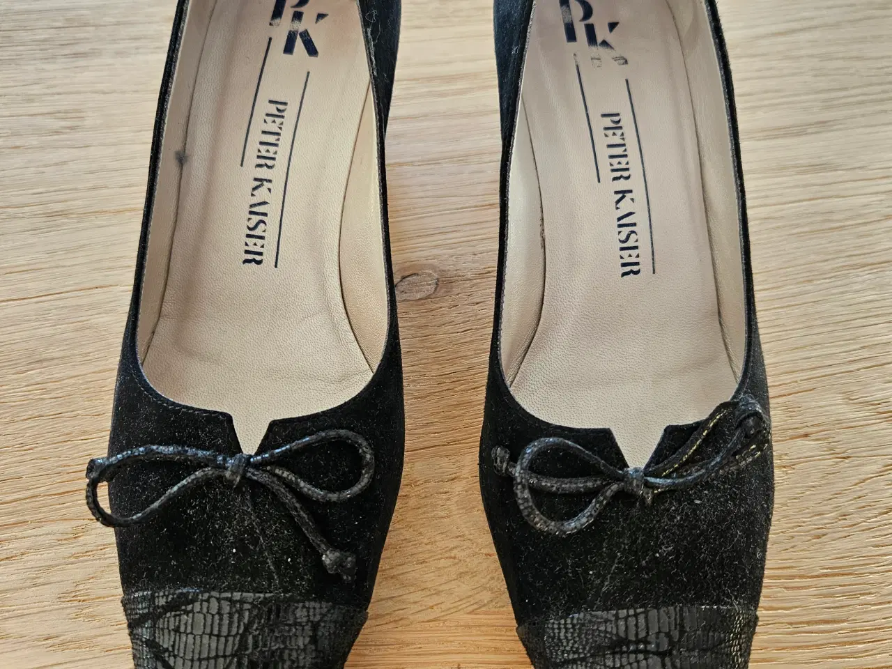 Billede 1 - Sort stiletter 