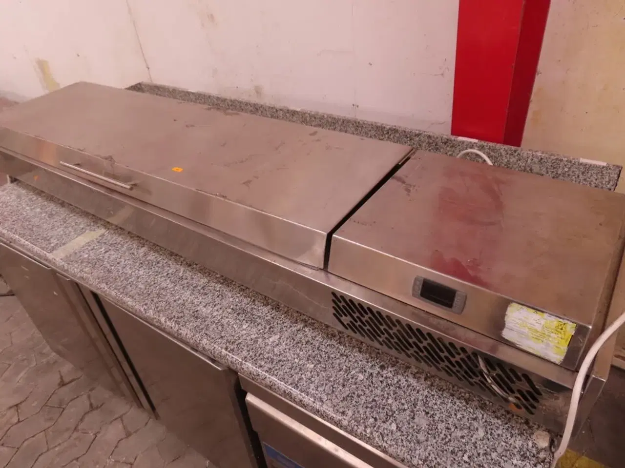Billede 5 - Kølebord med serveringstop