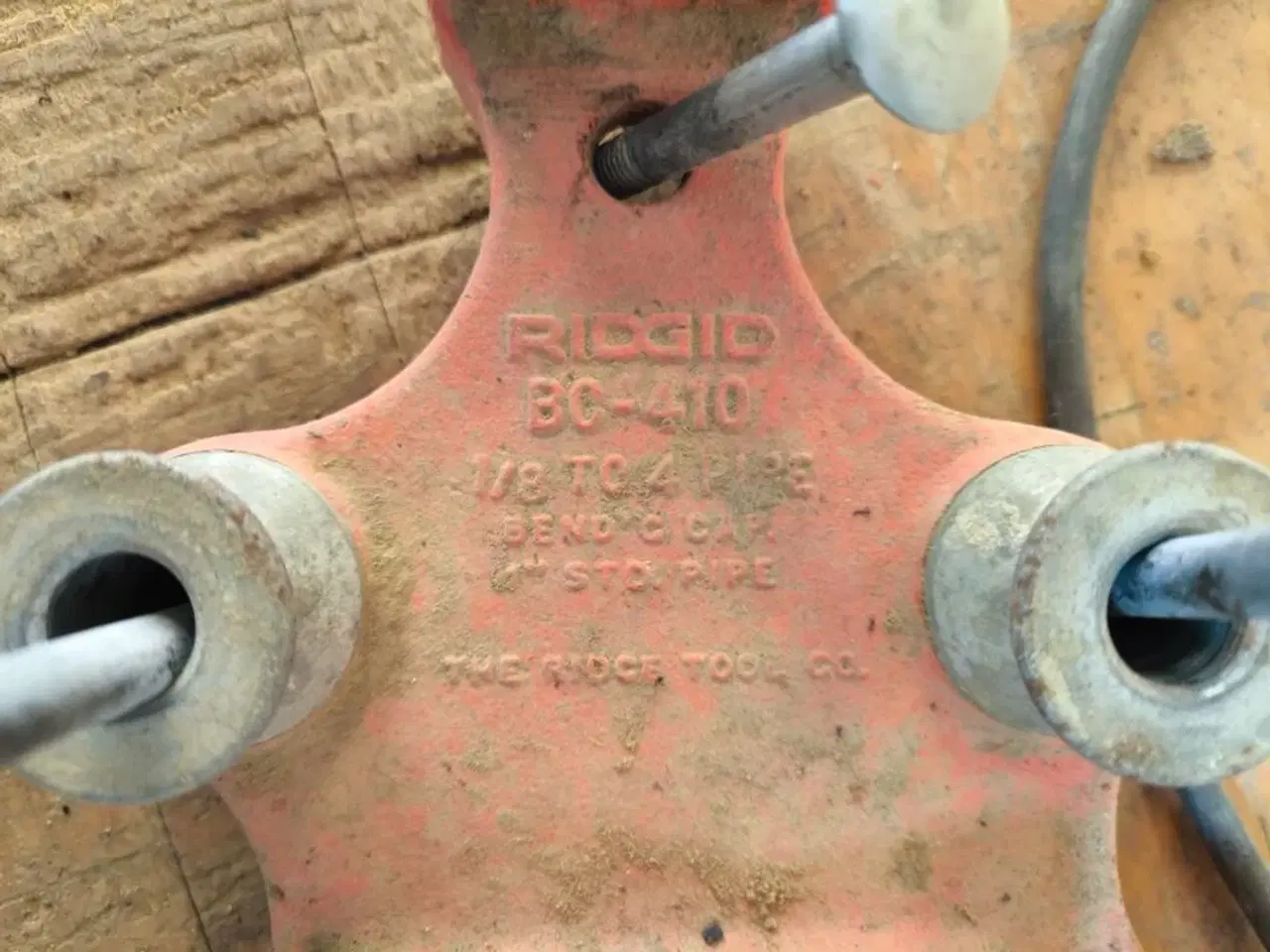Billede 2 - Kæberørholder RIDGID BC-410 & rørspænder