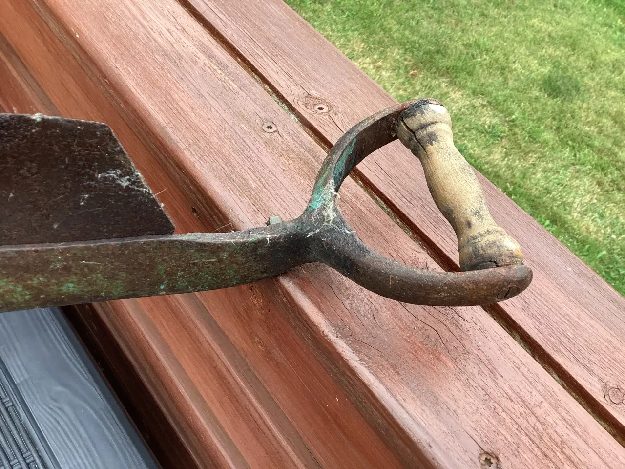 Billede 3 - Stor gammel brød skære/ brød kniv