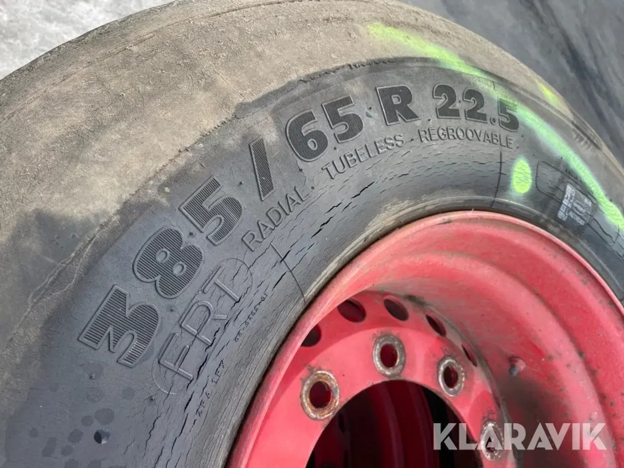 Billede 9 - Lastbilsdæk Michelin 385/65R22.5 4 styk