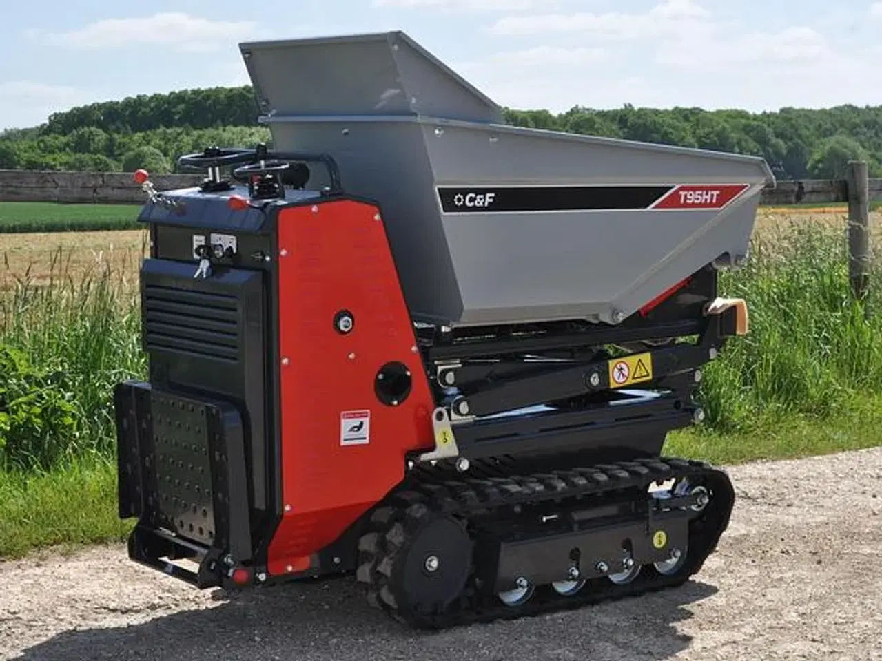 Billede 2 - Dumper - C&F T95 HT / 800 Kg