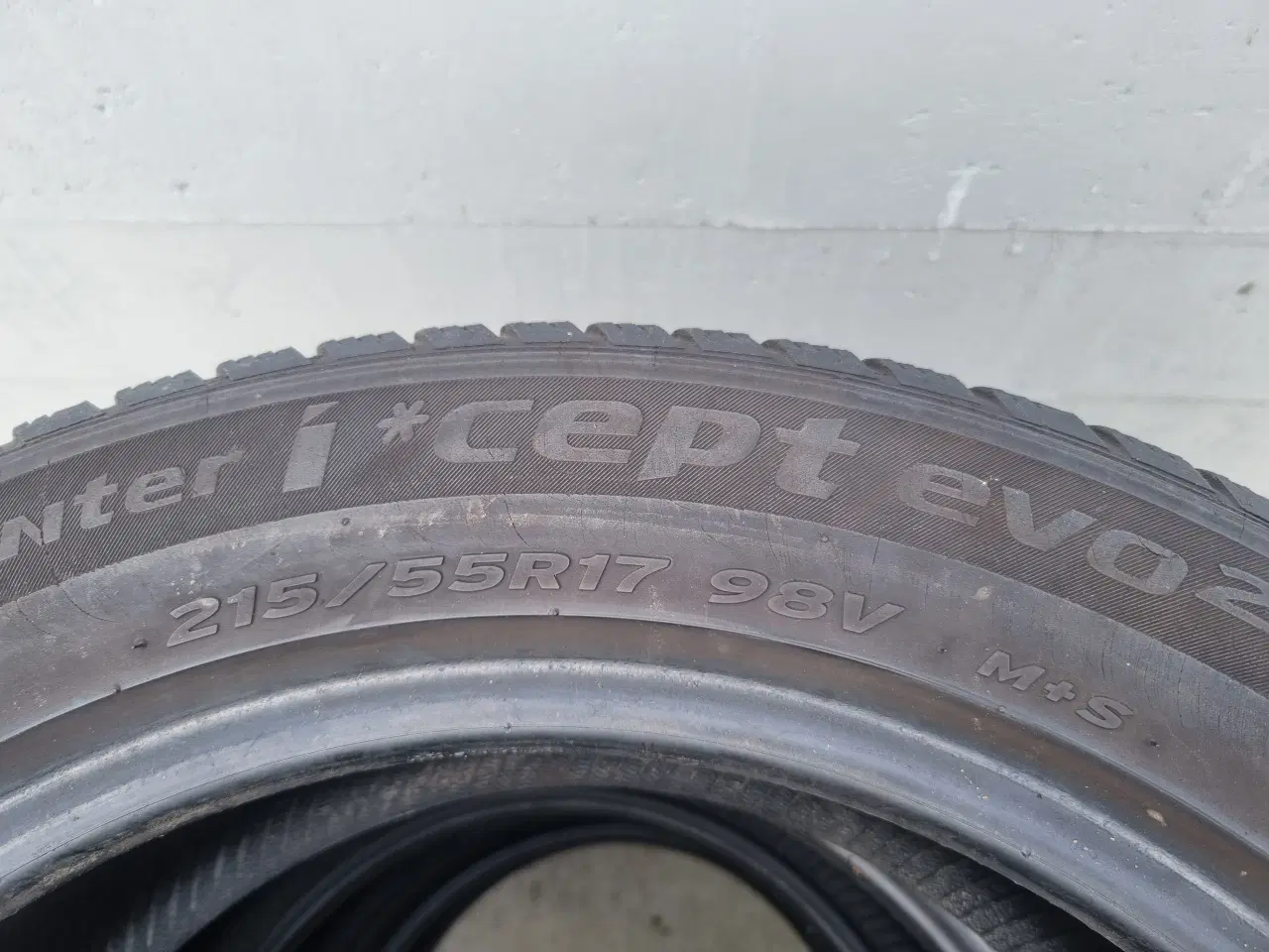 Billede 5 - Hankook Vinterdæk 215/55-17