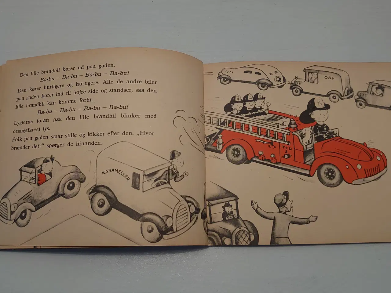 Billede 5 - Lois Lenski: Den lille Brandbil. Fra 1948