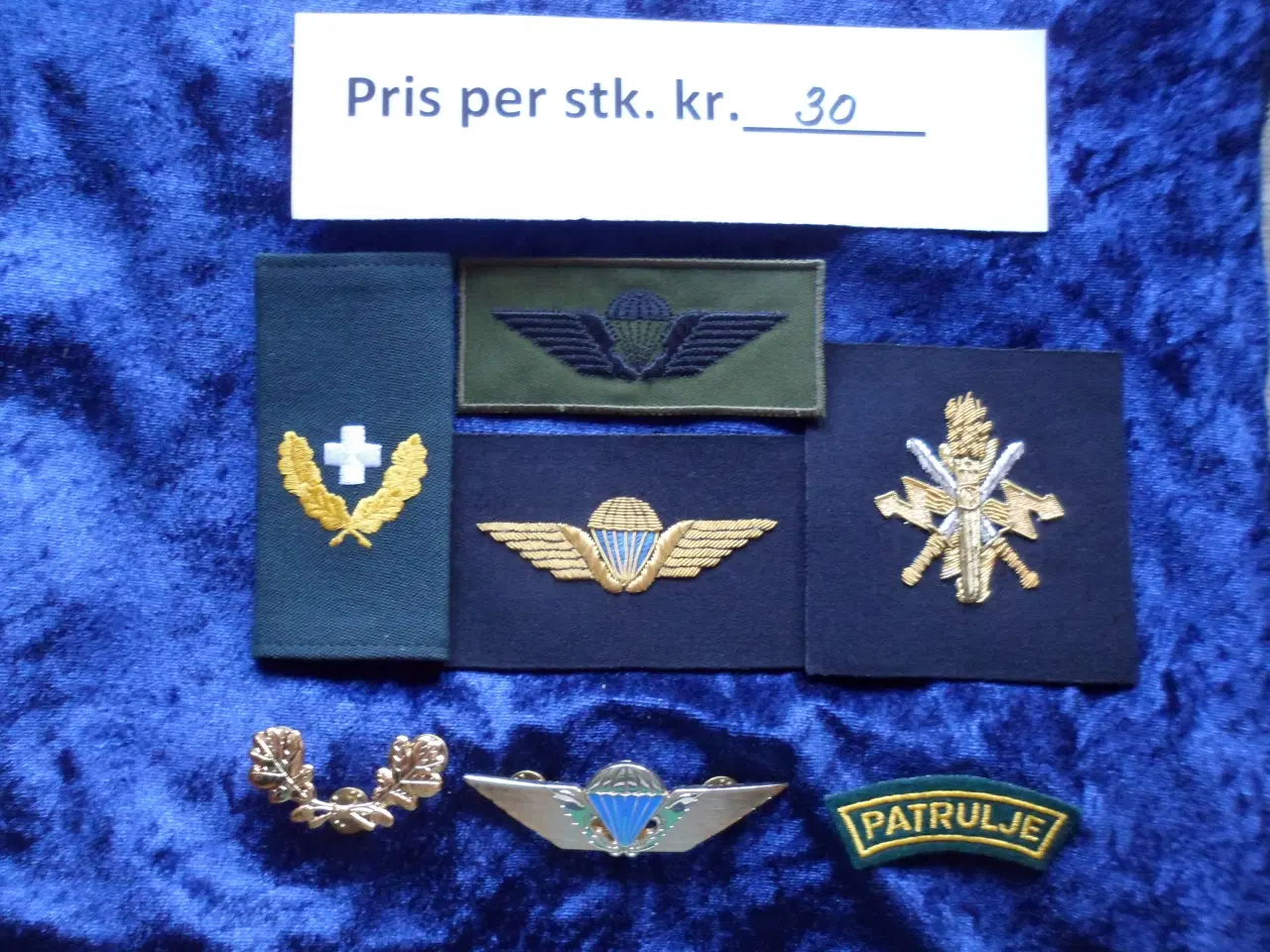 Billede 12 - Regimentsmærker m. m.