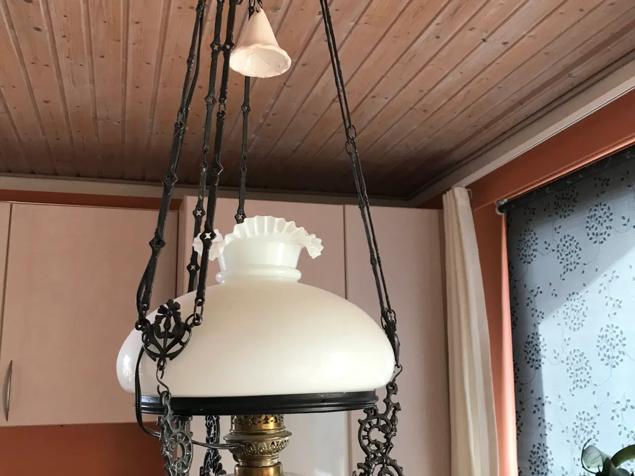 Billede 1 - Lampe til el eller petrolie