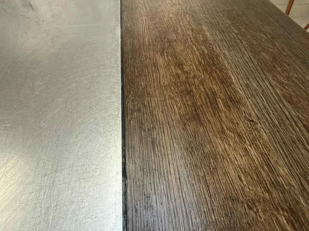 Billede 6 - Spisebord i røget eg