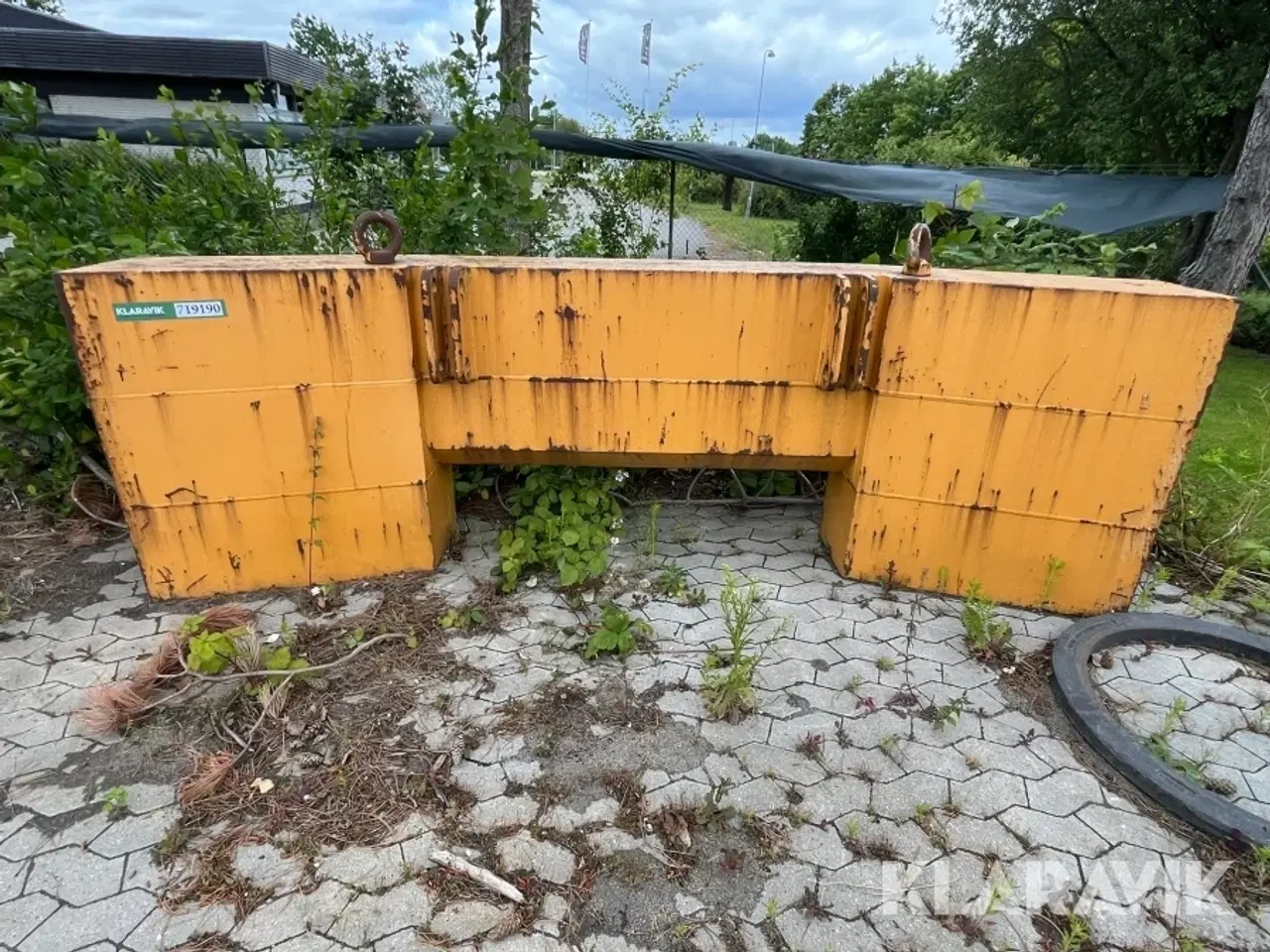 Billede 3 - Ballastklods til kran