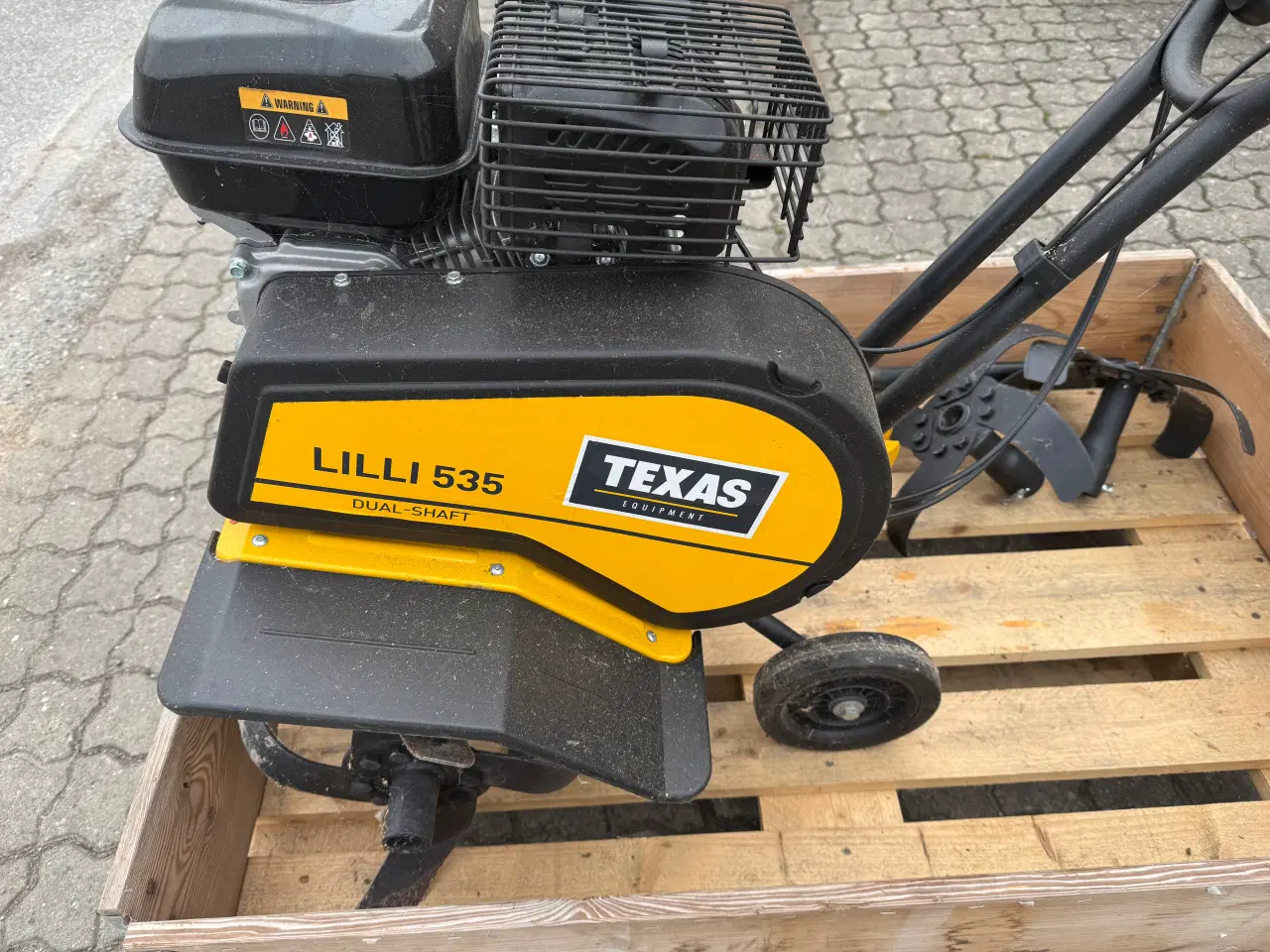 Billede 5 - Texas havefræser,  kun fræset 10 meter.