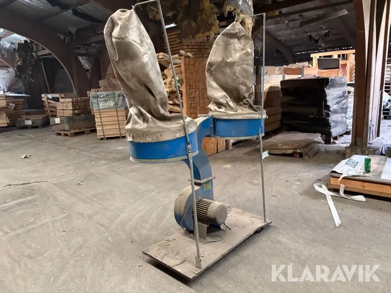 Billede 6 - Udsugningsanlæg Dansk værktøjssalg Dust collector