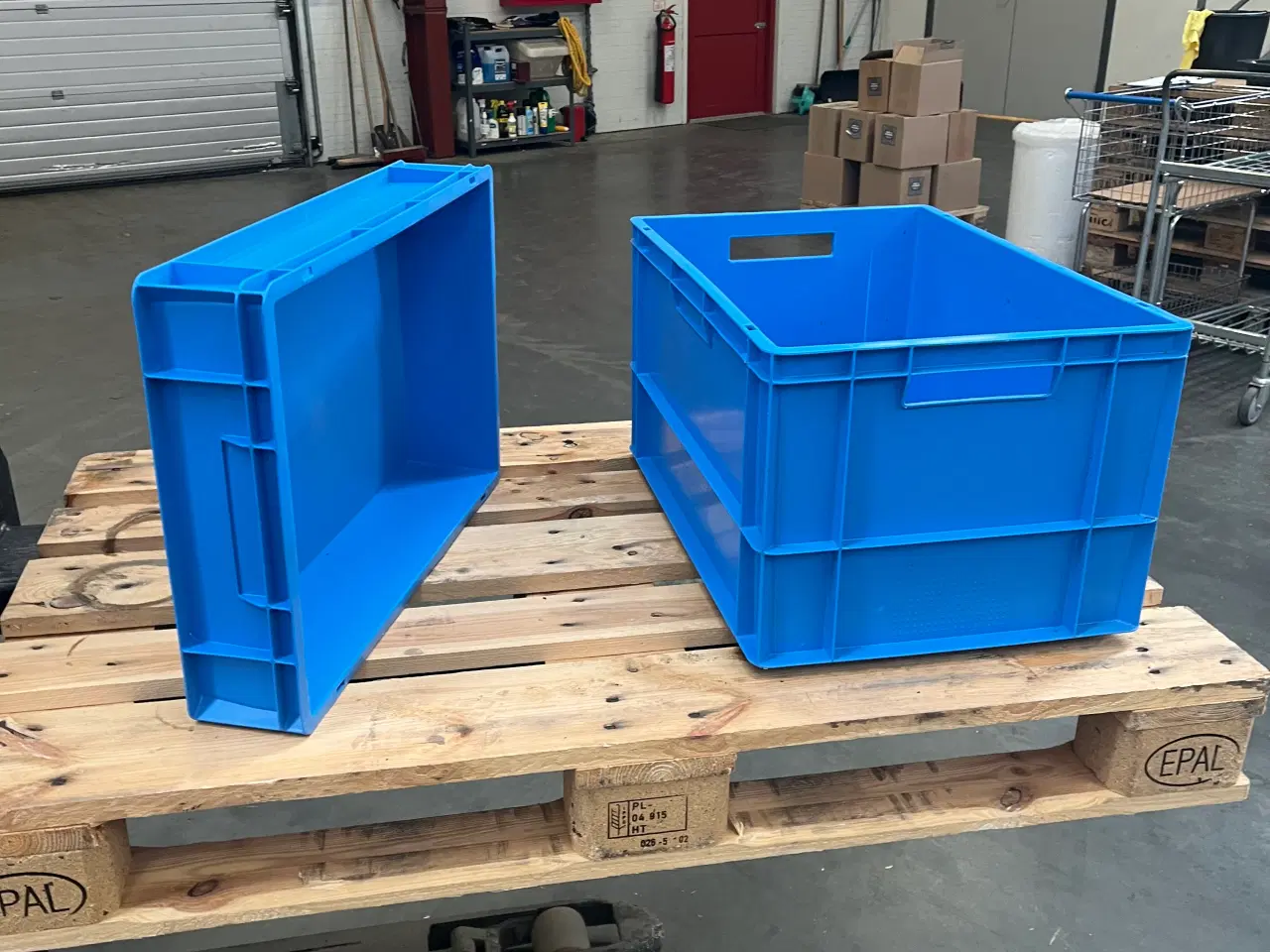 Billede 1 - Plastik opbevaringskasser