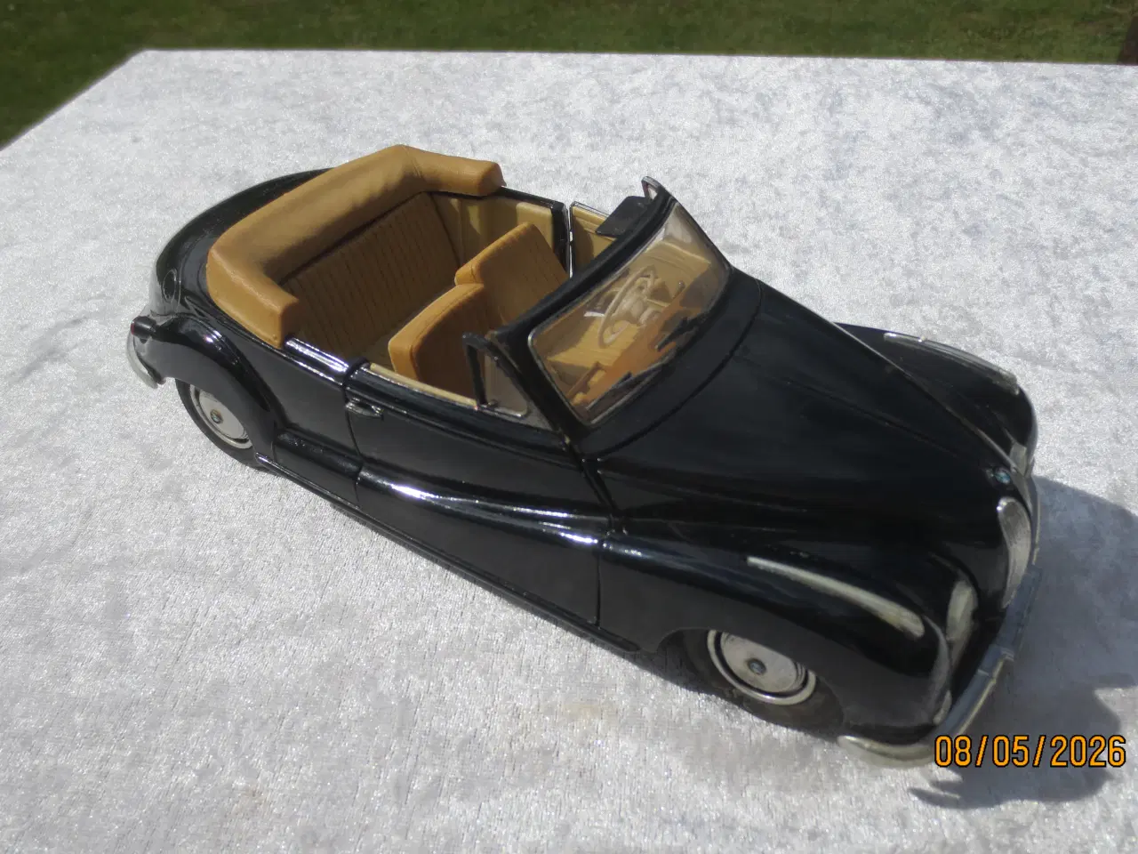 Billede 9 - 3 stk Modelbiler WV Boble - BMW 502 - Jaguar XK 12