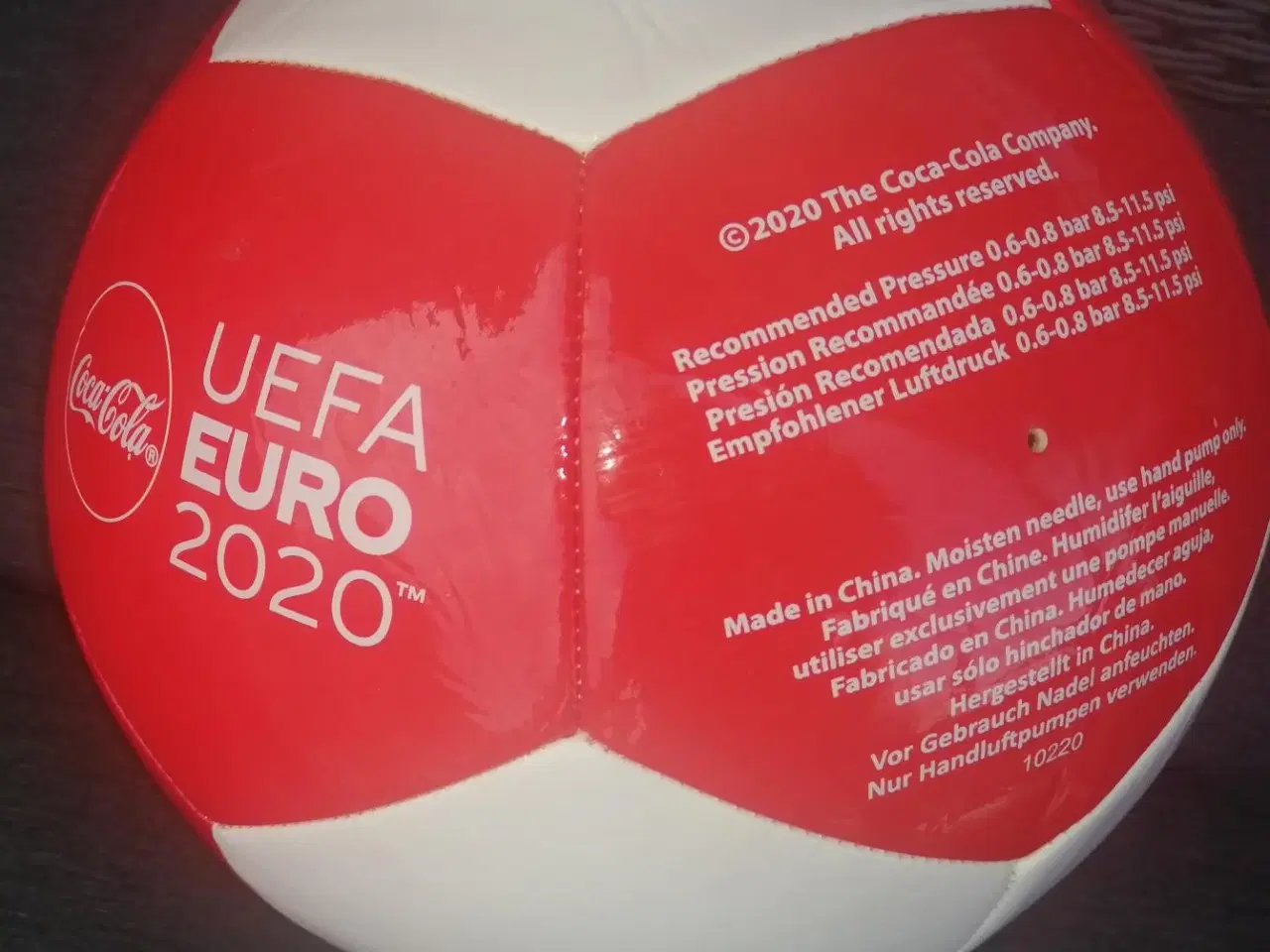 Billede 3 - NY COCA COLA UEFA EURO 2020 BOLD, SAMLEOBJEKT