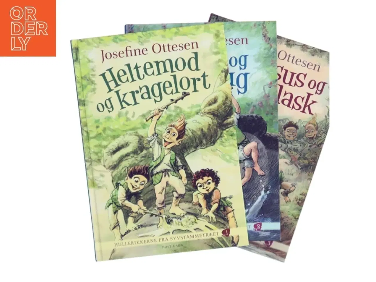 Billede 1 - Heltemod og kragelort af Josefine Ottesen (Bog)