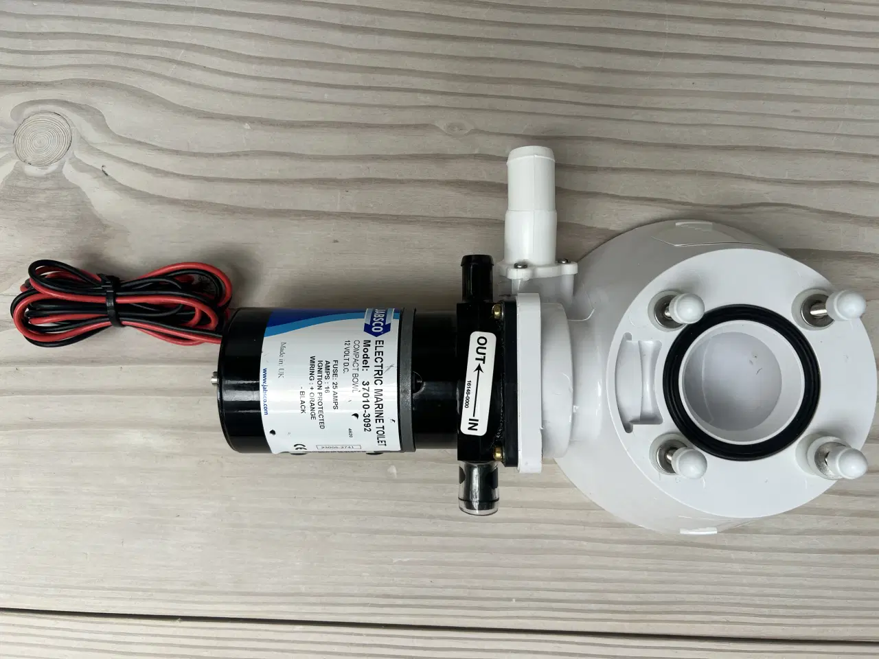 Billede 1 - Jabsco toilet pumpe/macerator