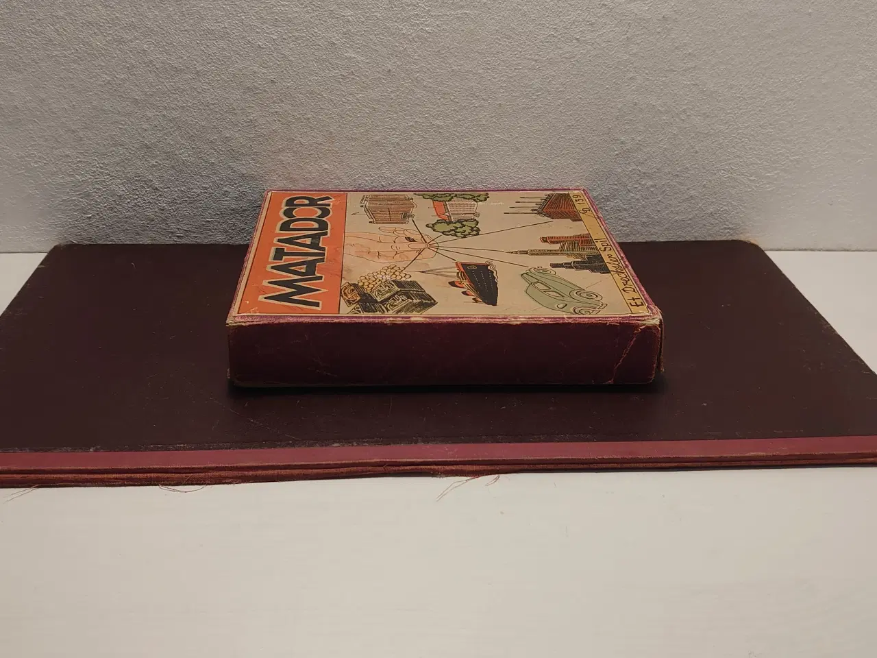 Billede 6 - Matadorspil fra før 1948, komplet m. metalbiler