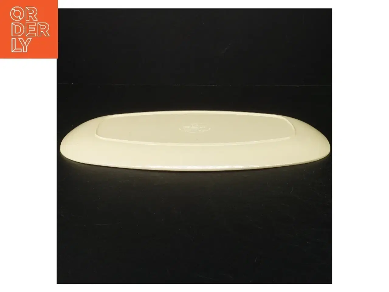 Billede 3 - RICE tallerken med sommerfugletryk fra Rice (str. 30 x 21 cm)