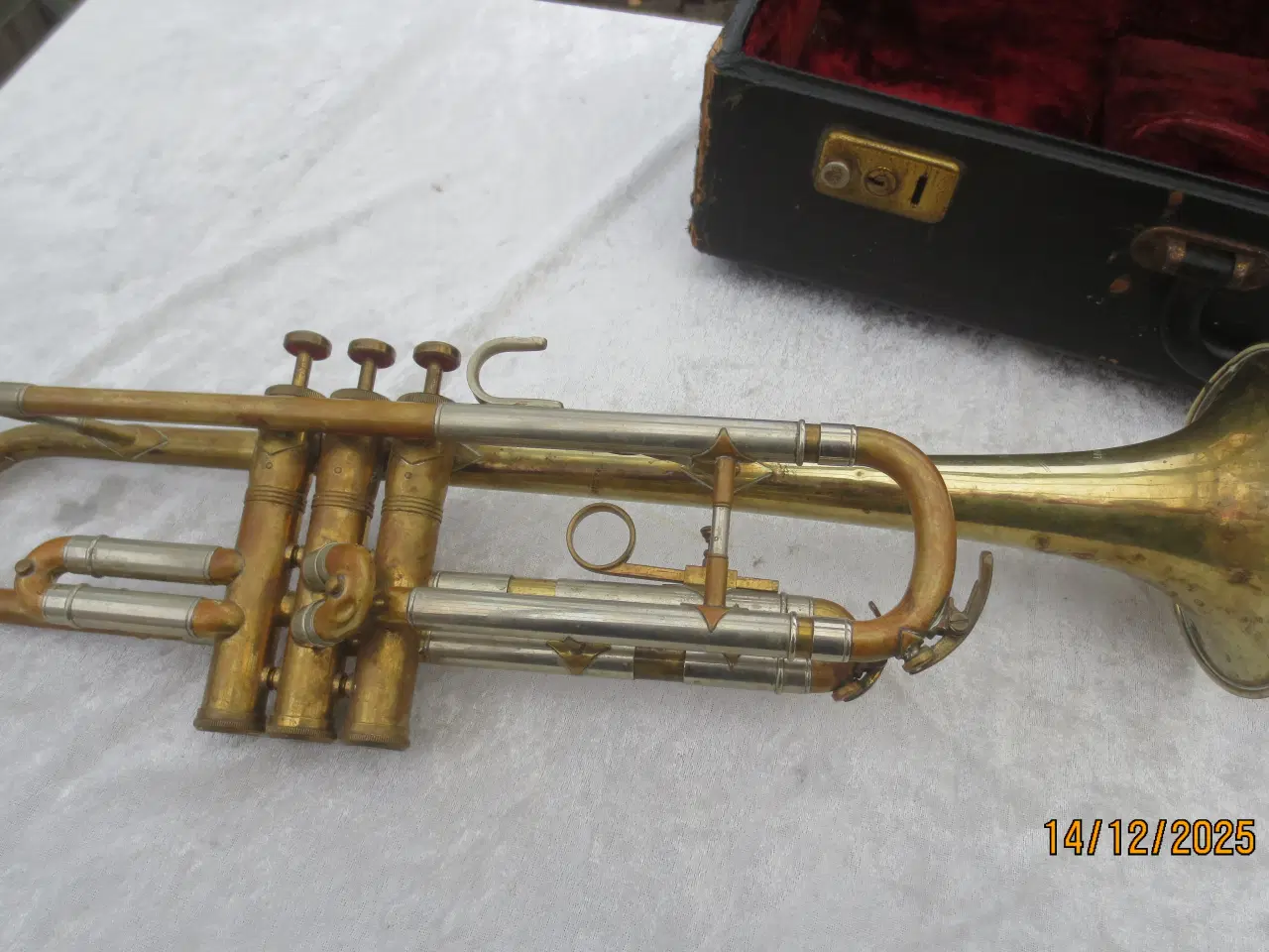 Billede 4 - 1 stk Retro BESSON Trompet