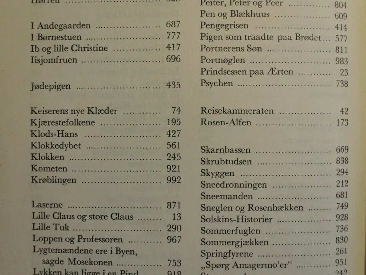 Billede 4 - samlede eventyr og historier, af h. c. andersen