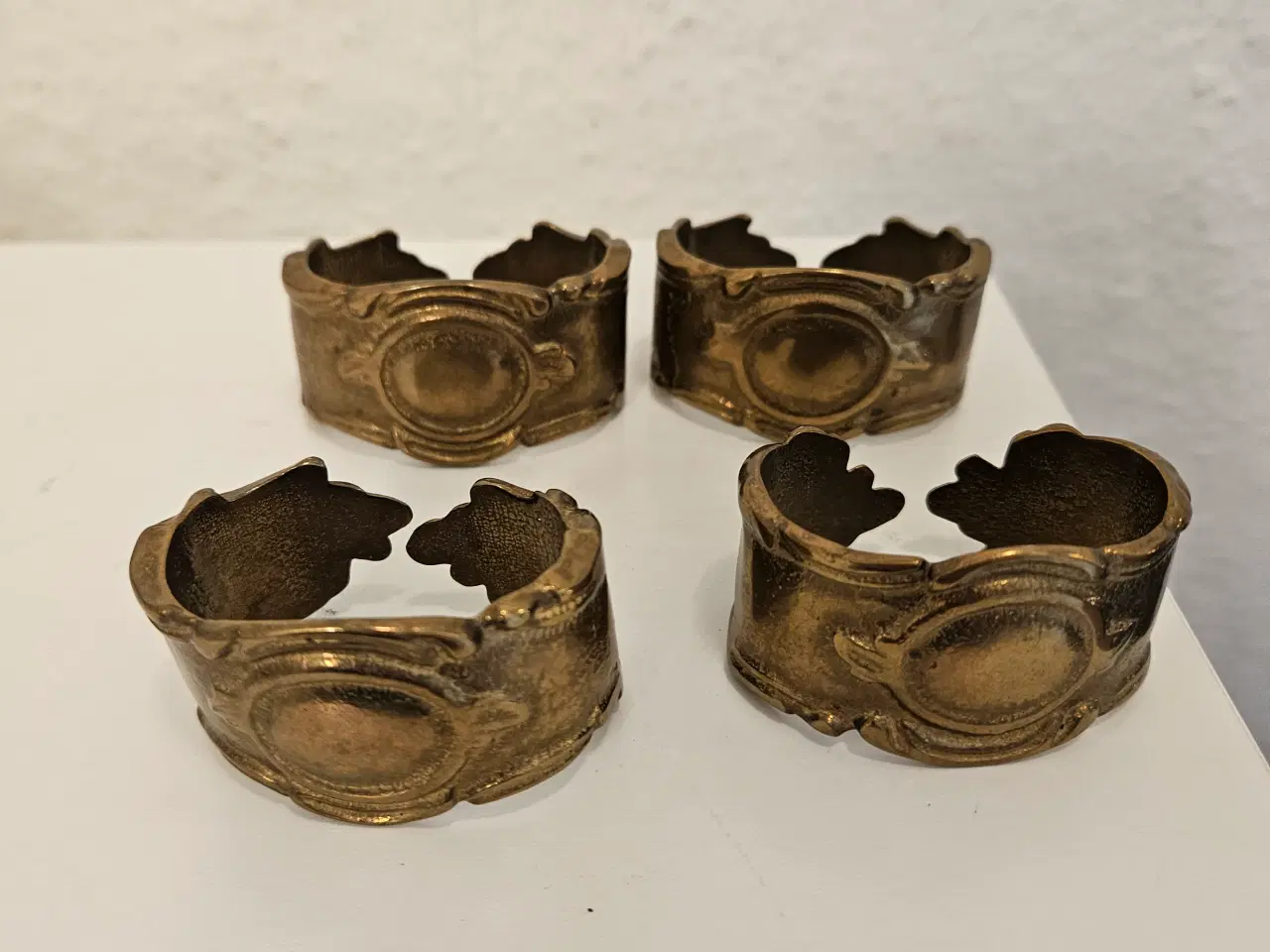 Billede 4 - 4 stk vintage servietringe 