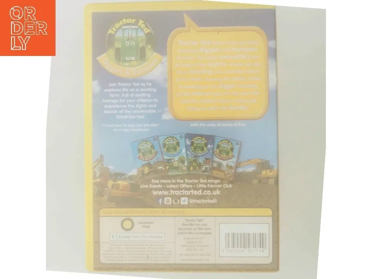 Billede 3 - Traktor Ted Bagger & dumpers DVD (DVD)