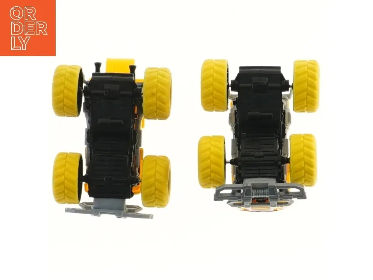 Billede 3 - Legetøjslastbiler med store hjul (str. 11x8,5x9 cm)