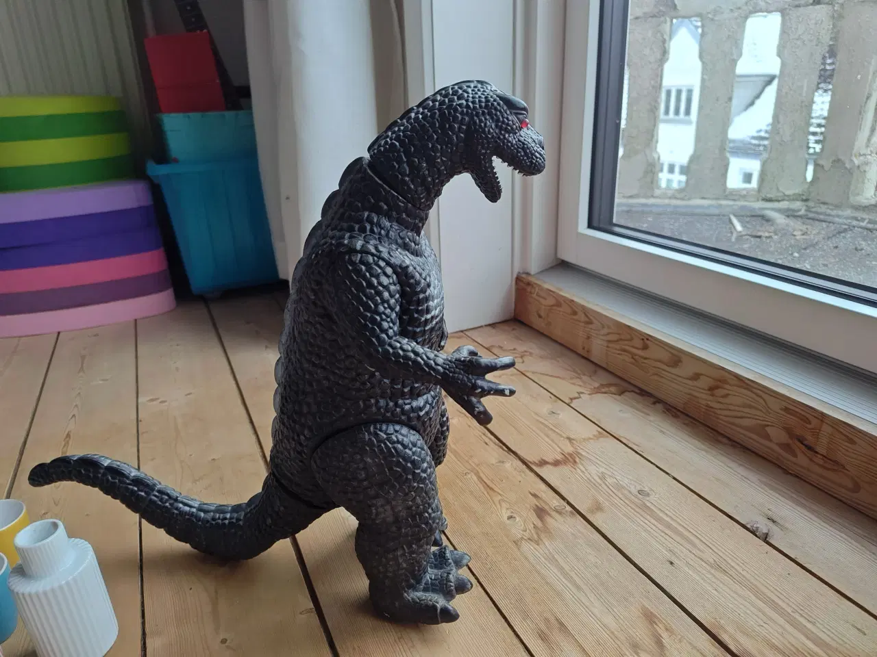Billede 1 - STOR Gojira Godzilla Dukke