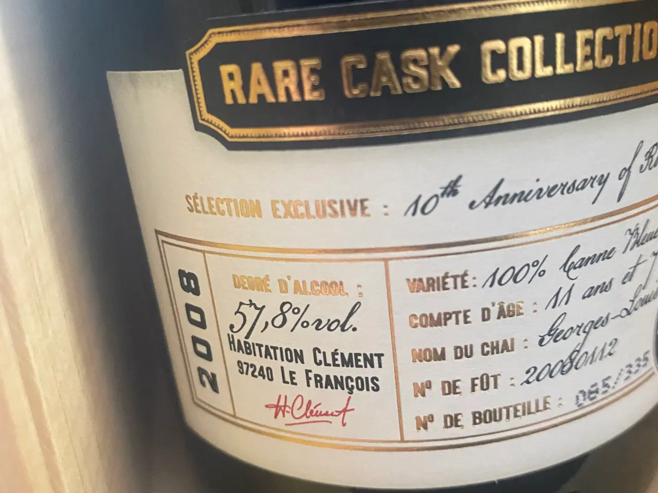Billede 4 - Rom Clement Rare Cask romhatten Collection